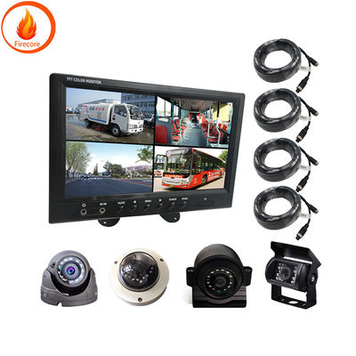 12v - 24v রিভার্স ক্যামেরা ডিসপ্লে মনিটর 7 ইঞ্চি গাড়ি মাউন্ট ক্যামেরা